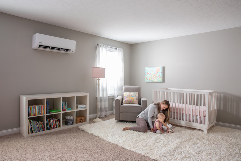 Keep baby's room cool in summer